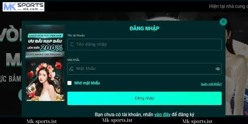 Tại Sao Nên Đăng Nhập MK Sports?